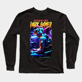 Neonpunk Dark Gamer 02 Long Sleeve T-Shirt